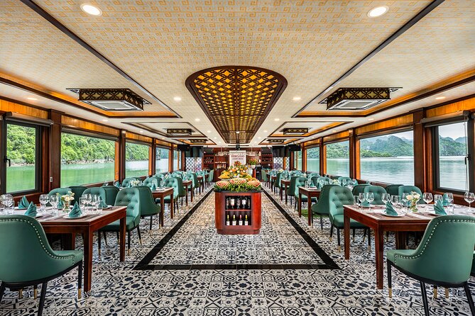 Halong Bay Luxury cruise Day trip: Buffet Lunch, Limousine bus - Kayaking and optional boat activities