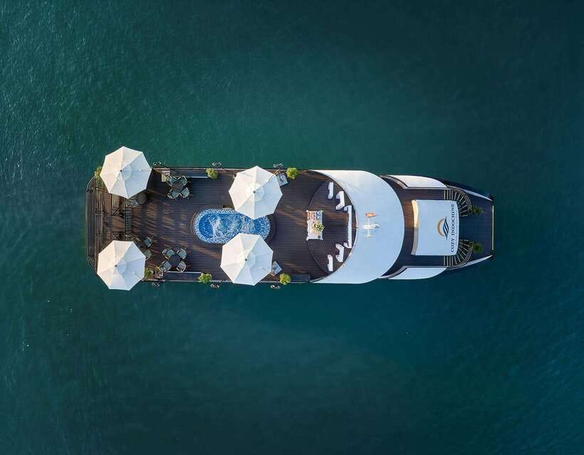 Halong Bay: Luxury Day Cruise with Buffet, Kayak, Swim - From Hanoi to Tuan Chau Harbor