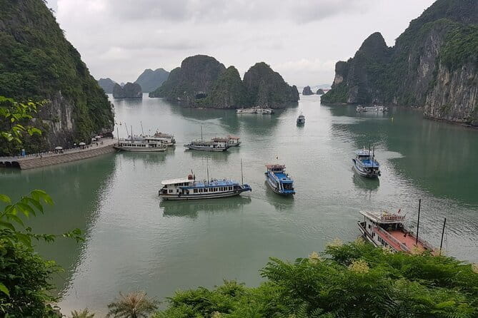 Halong Bay Shore Excursion: Full Day Cruise Tour from Cruise Port - The first cruise past Ha Long Bay’s famous islets