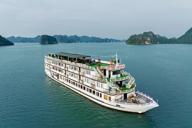 Halong Bay Shore Excursion: Full Day Cruise Tour from Cruise Port - Vietnamese lunch served on board