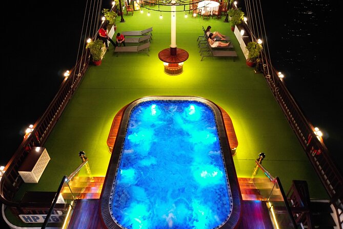 Halong Calypso Cruise 2d1n-All Inclusive Cruise with Transfer - Sunset, Happy Hour, and Evening Activities
