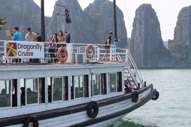 Halong Day Tour Islands, Caves, Kayak, Lunch w Dragonfly Cruise - Hon Ga Choi Island and the bay’s famous photograph