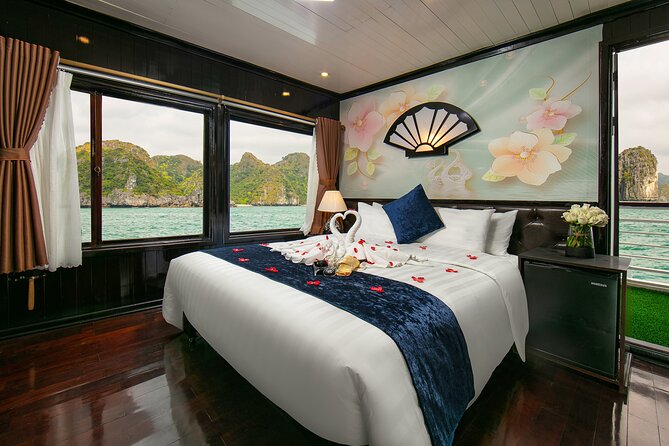 Halong Fantasea Cruise - 2 Days 1 Night - Boarding Fantasea and settling into your cabin