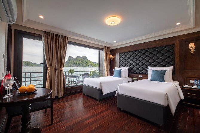Halong La Pandora Cruise 2days/1Night - The 8:00 Hanoi Pickup and Three-Hour Road Journey
