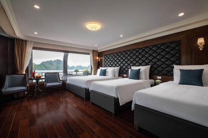 HaLong - LanHa Bay 1 Night On The 2nd Deck with La Pandora Cruises - Your night on the second deck