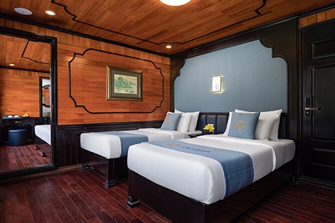 HaLong - LanHa Bay With La Pandora Boutique Cruises 2Days/1Night - Swimming, Water Time, and the Pace of the Second Day
