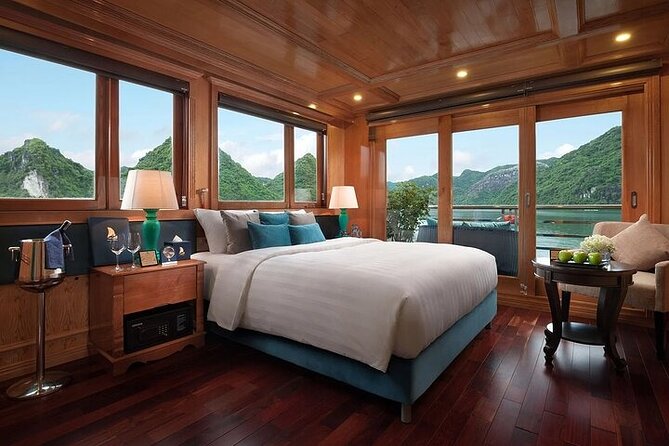 Halong Milalux 5 Star Cruise 2d1n,All inclusive,transfer - Quick highlights of the Milalux cruise