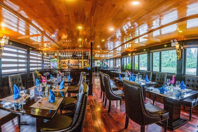 Halong Milalux 5 Star Cruise 2d1n,All inclusive,transfer - Return to Hanoi and the final timing