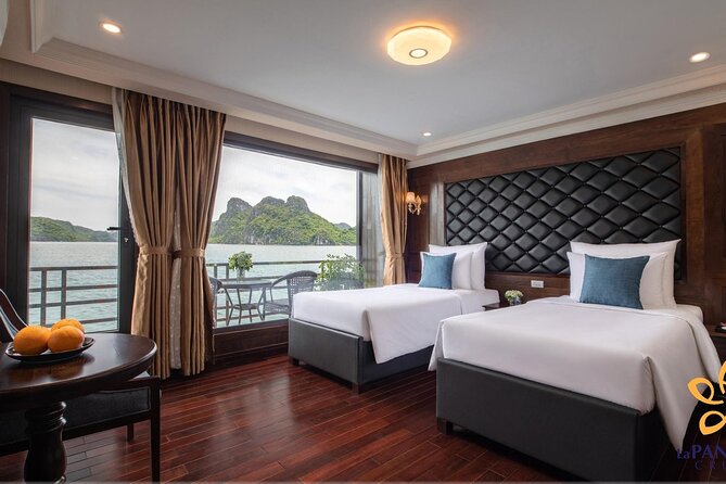 Halong Pandora 5 Star Cruise 2D1N-All Inclusive, cave, transfer - Leaving Hanoi for Tuan Chau Island