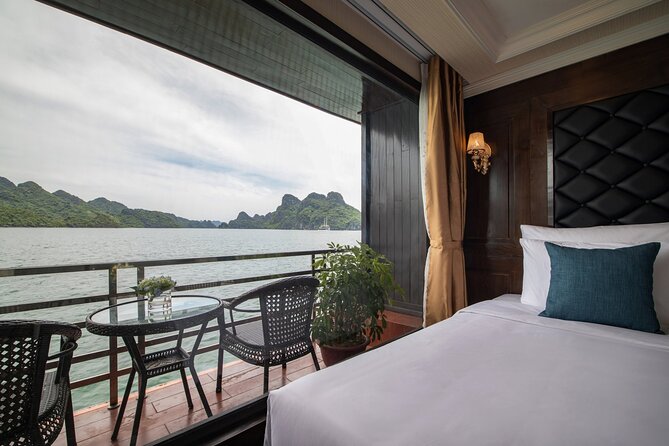 Halong Pandora 5 Star Cruise 2D1N-All Inclusive, cave, transfer - Kayaking, caves, and the busy side of the bay