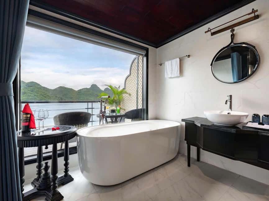 Hanoi: 2-Day Ha Long & Lan Ha Bay 5-Star Boat with Balcony - What the $159 price really includes