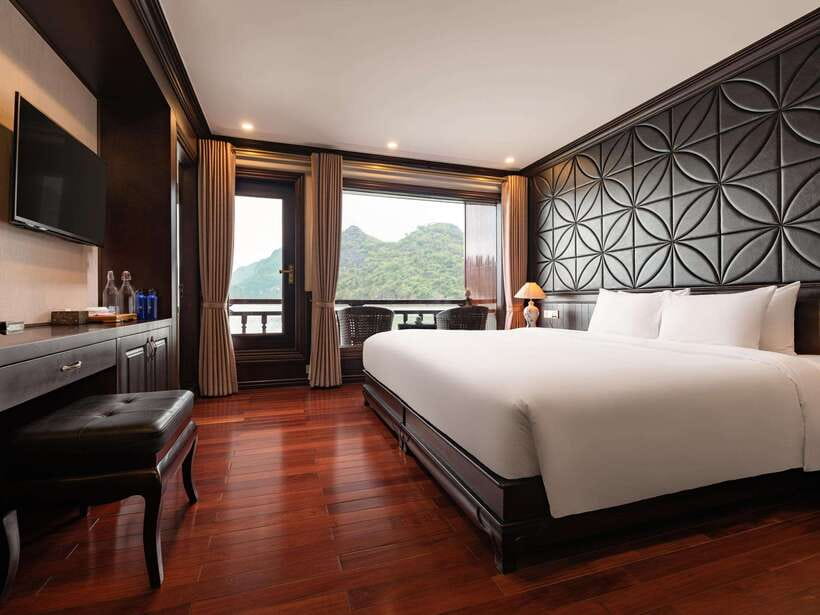 Hanoi: 2-Day Halong & Lan Ha Bay 5 Stars Cruise with Balcony - What the $162 cruise includes