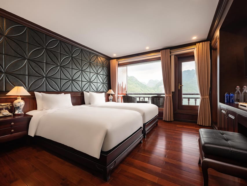 Hanoi: 2-Day Lan Ha & Halong Bay 5 Stars Cruise with Balcony - Choose Between Dark and Bright Cave and Ba Trai Dao