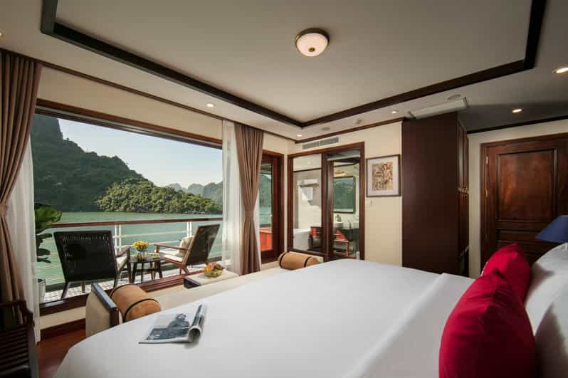 Hanoi: 2-Day Lan Ha & Halong Bay 5 Stars Cruise with Balcony - Boarding the Cruise and Settling Into Your Cabin