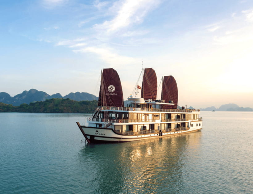 Hanoi: 2D1N Ha Long Bay, Lan Ha Bay by Amanda Luxury Cruise - A gentle evening on the water