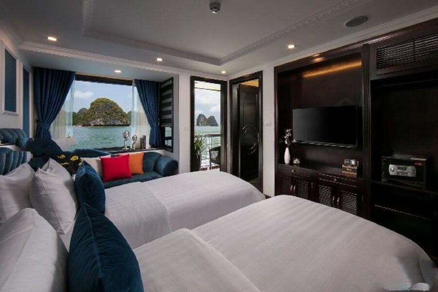 Hanoi: 3-Day Ha Long/Lan Ha Bay Cruise with Private Balcony - The Cabin and Balcony Are Worth Attention