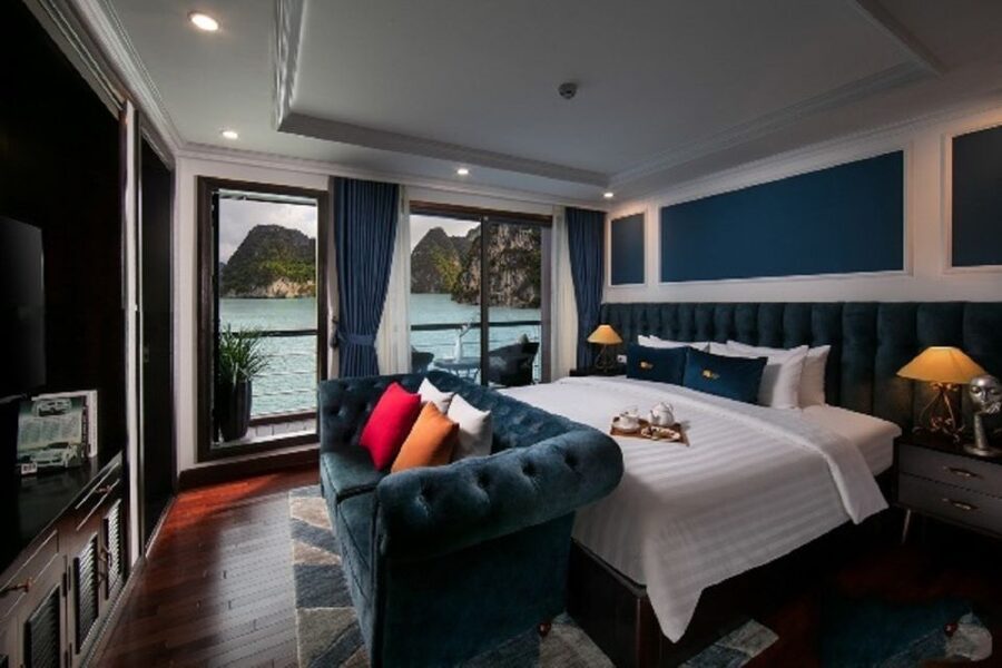 Hanoi: 3-Day Ha Long/Lan Ha Bay Cruise with Private Balcony - Meals, Drinks, and Onboard Rhythm