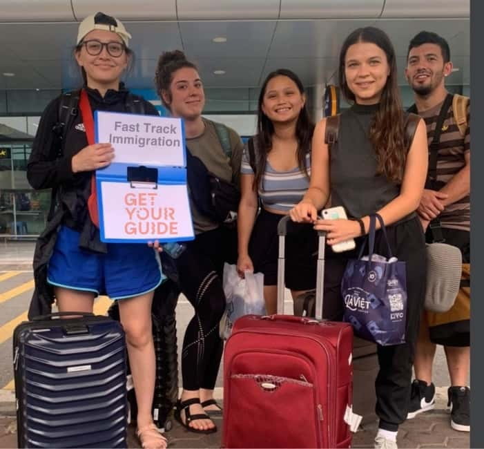 Hanoi Airport: Premium Fast Track Immigration Assistance - Meeting your hostess after landing