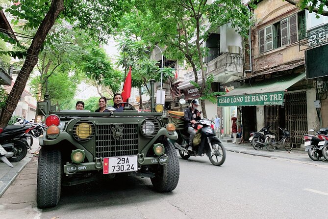 Hanoi Backstreet Jeep Tour : Hanoi HIGHTLIGHTS and HIDDEN GEMS - Phố Hồ Văn Chương and Hanoi’s backstreet life