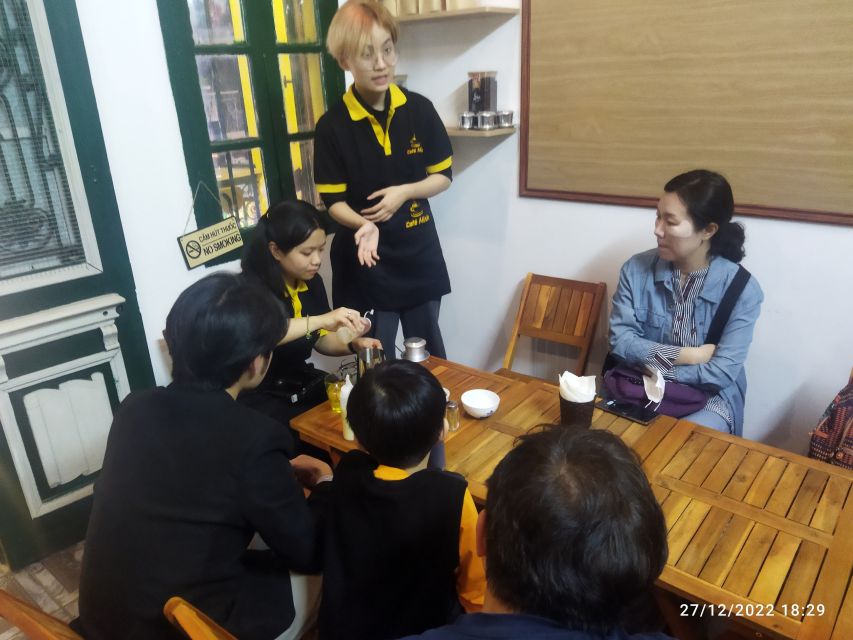 Hanoi Egg Coffee Class - Salt and coconut coffee options