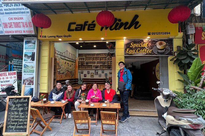 Hanoi Egg Coffee Class and Street Food Walking Tour - Pickup, meeting points, and timing