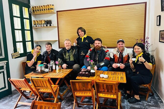 Hanoi Famous Michelin Guided Street Food Tour - Finishing with egg coffee at Cafe Phố Cổ