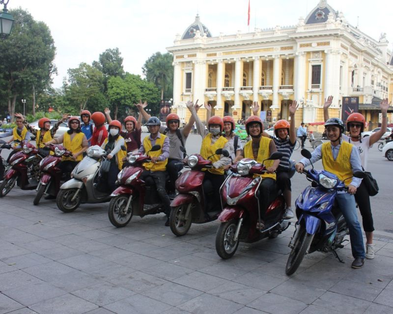 Hanoi: Food and Sightseeing Motorbike Tour with 7 Tastings - West Lake adds a welcome change of pace