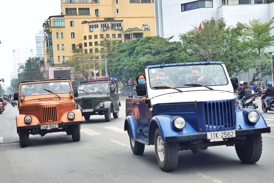 Hanoi Food, Culture, Sightseeing & Fun By Vietnam Army Jeep - Why a Jeep works so well in Hanoi