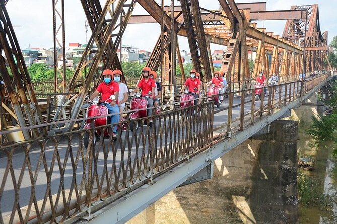Hanoi Food Tours: Hanoi Foodie Scooter Tour Led By Women - Bun cha near Long Bien Bridge