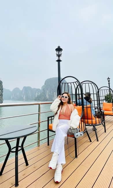 Hanoi: Ha Long Bay Full Day Trip - Amethyst Luxury Cruise - Sung Sot Cave and the climb inside