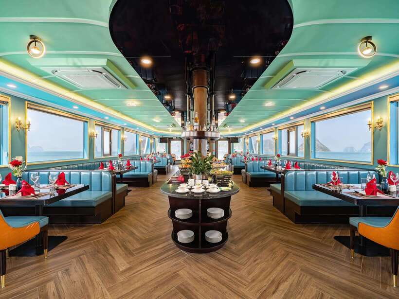 Hanoi: Ha Long Bay Full Day Trip - Amethyst Luxury Cruise - Sunset tea on the rooftop deck