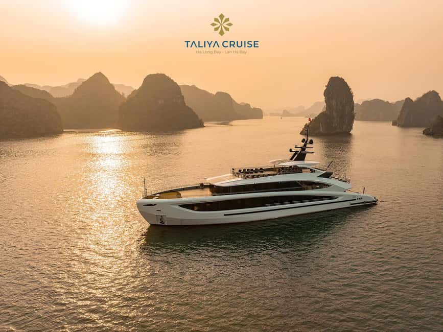 Hanoi: Ha Long Bay/Lan Ha Bay Taliya Day Cruise - Key points at a glance