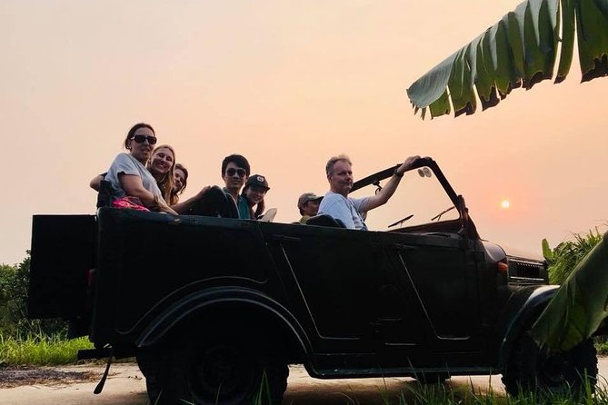 Hanoi Half-day with Food + Fun + Culture By Russian Jeep - Train Street, a memorable stop with practical limits