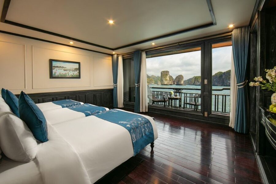 Hanoi: Halong Bay 2-Day 5-Star Balcony Cruise & Bathtub - Tai Chi and the final morning