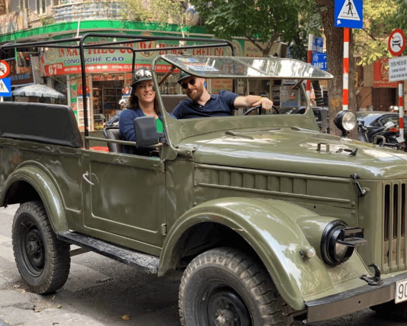 Hanoi: Historic Jeep Tour - West Lake and Truc Bach Lake