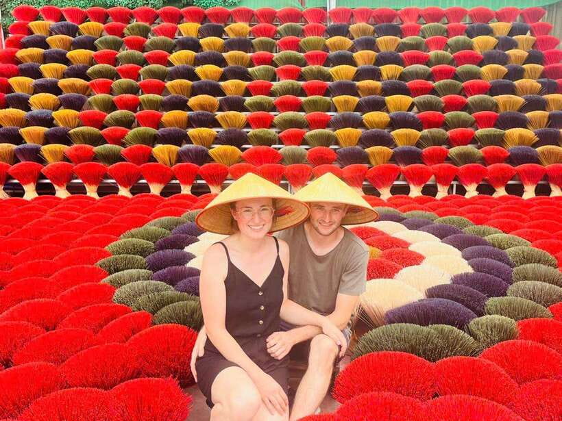 Hanoi: Incense Village, Hat, and Lacquer Artisanal Tour - The full-day choice: lacquer art and lunch