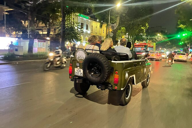 Hanoi Jeep By Night Street Food Tour and Train Street Experience - The good and the less convenient parts