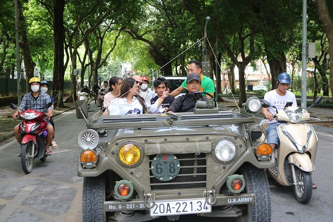 Hanoi Jeep City Tour combine Countryside Train Street, Hidden Gem - Egg coffee and the local lunch