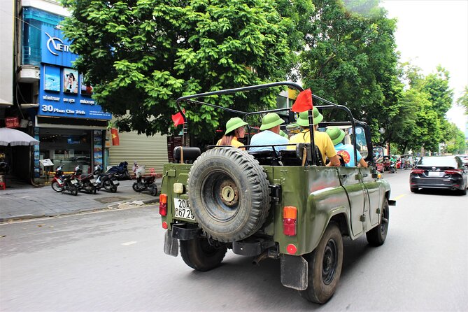 Hanoi Jeep Foodie Tours Led By Women - Long Bien Bridge closes the evening
