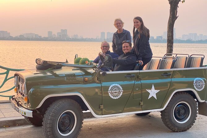 Hanoi Jeep Tour: Red River Countryside+ Backstreet+ Train-street - Train Street, coffee, and a practical caution