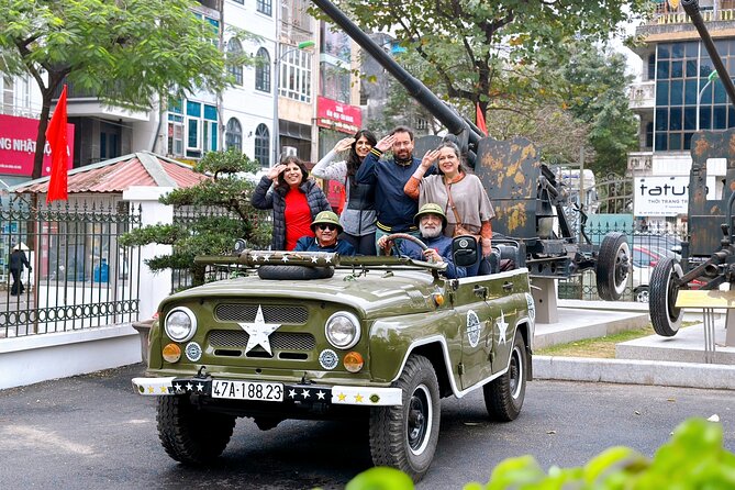 Hanoi Jeep Tour: Red River Countryside+ Backstreet+ Train-street - Finishing with local food at Hidden Gem Café
