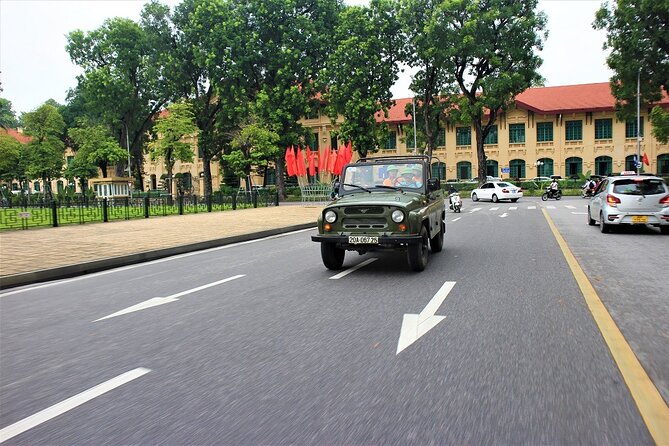 Hanoi Jeep Tours Led By Women: City & Countryside Half Day Combo - Huu Tiep Lake and the downed B-52