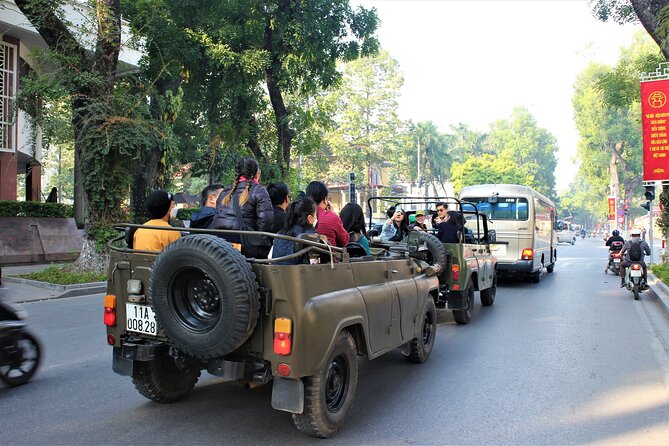 Hanoi Jeep Tours Led By Women: Hanoi City Jeep Tours - The quieter side of Hanoi between major stops