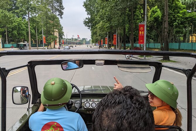 Hanoi Jeep Tours Led By Women: Hanoi City Jeep Tours Half Day - Food, coffee, and the unclear meal timing