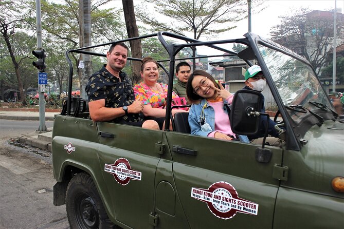 Hanoi Jeep Tours Led By Women: Hanoi City Jeep Tours Half Day - Long Bien Bridge and the Red River countryside