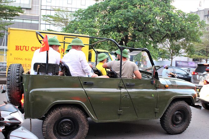 Hanoi Jeep Tours Led By Women: Hanoi Countryside Jeep Tours - Hoan Kiem Lake and egg coffee since 1946