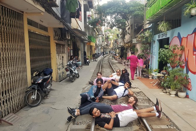 Hanoi Motorbike Tour: Food, Culture and Fun by Vintage Motorbike - Long Bien Bridge and the Red River views, about 20 minutes