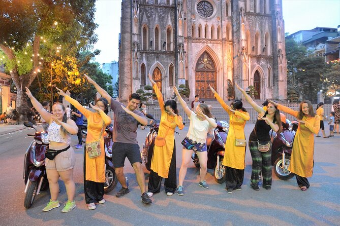 Hanoi Motorbike Tour Led By Women: Hanoi Motorbike Food Tours - Long Bien Bridge and the art of banh cuon