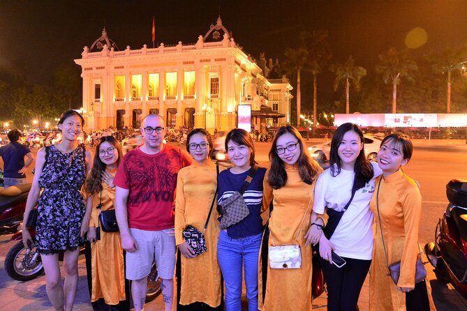 Hanoi Motorbike Tour Led By Women: Hanoi Motorbike Food Tours - The Ho Chi Minh monument and nightly rites