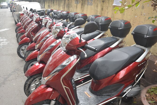 Hanoi Motorbike Tours Led By Women: Hanoi City Insight Motorbike Tours - Huu Tiep Lake and the downed B-52